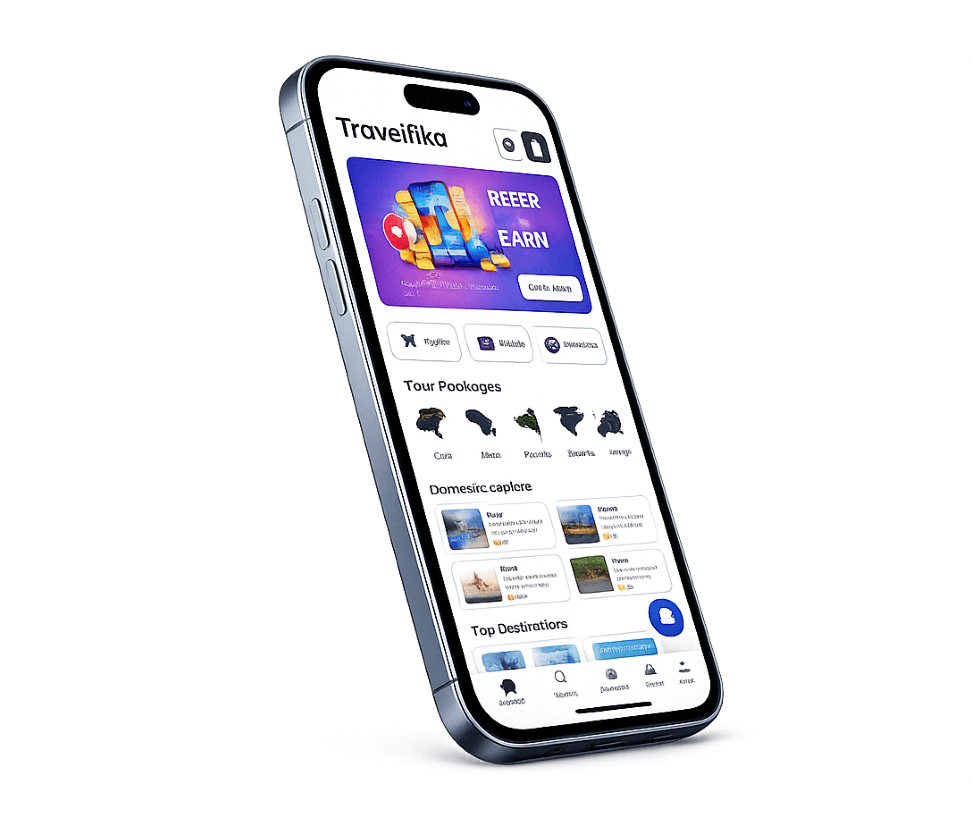Travelfika App Preview