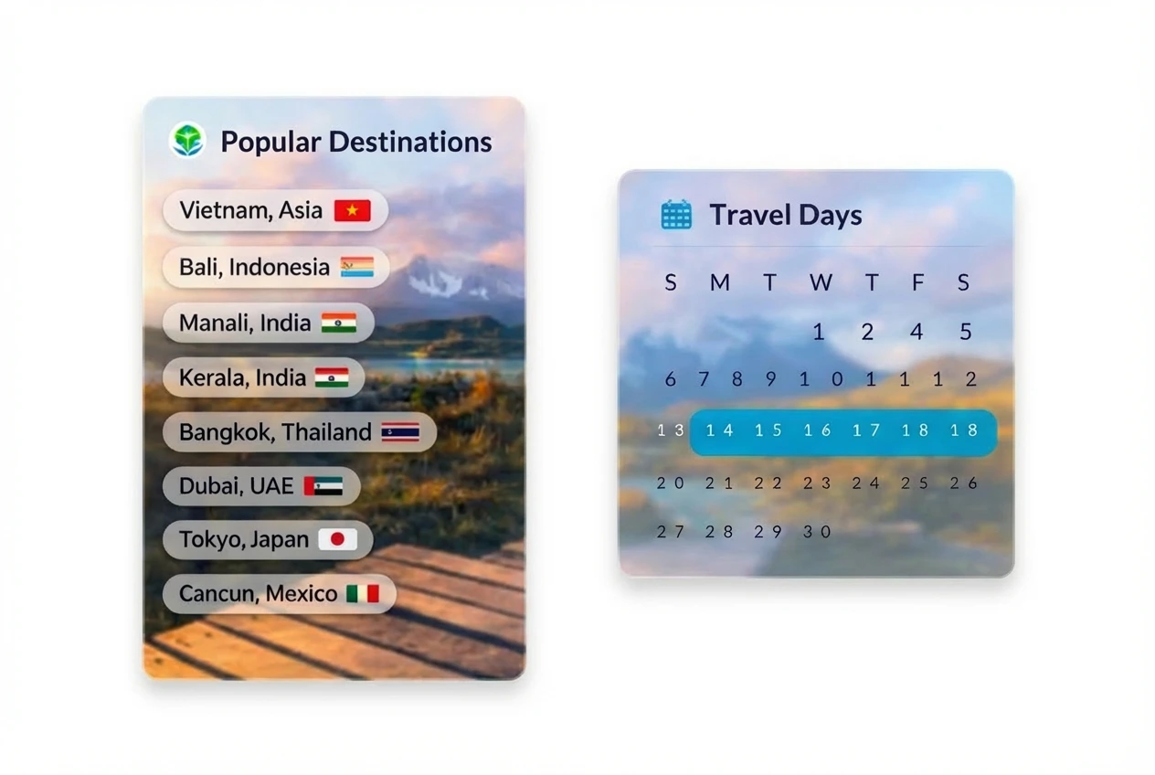 Share Your Travel Preferences